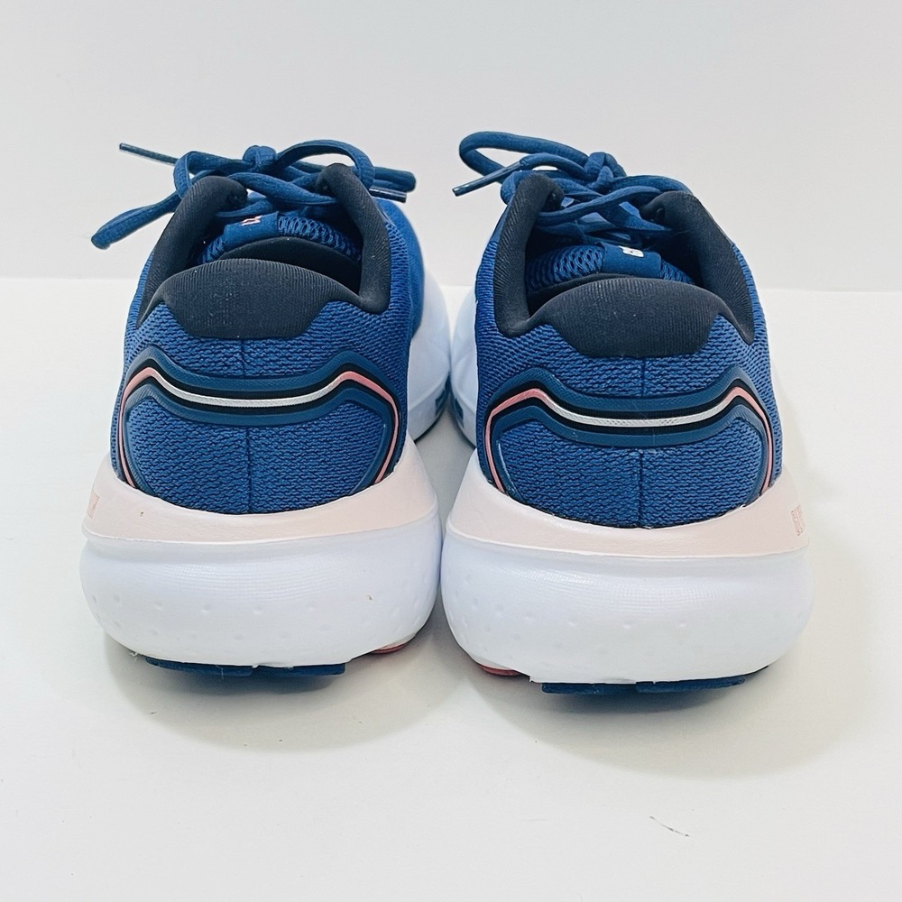 Brooks Glycerin GTS 21 Womens Size 8 Blue Pink Walking Running Shoes Sneakers - Picture 6 of 12